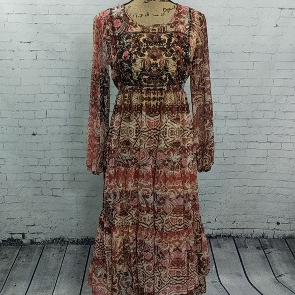 Knox Rose Dresses & Skirts - KNOX ROSE Boho Maxi Dress